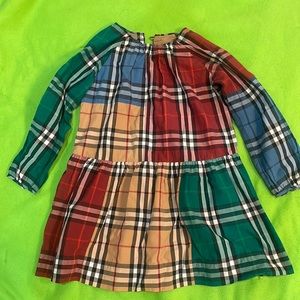 Multi Plaid Dress